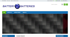 Desktop Screenshot of battery2batteries.com
